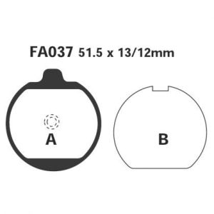 Pastillas de freno EBC FA037