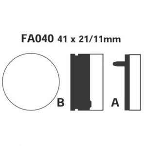Pastillas de freno EBC FA040
