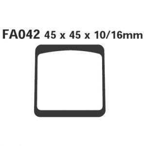 Pastillas de freno EBC FA042