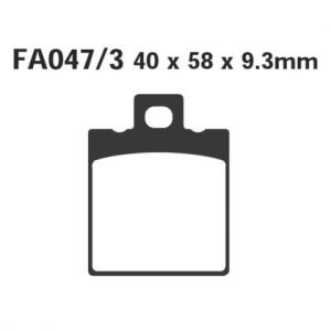 Pastillas de freno EBC FA047/3