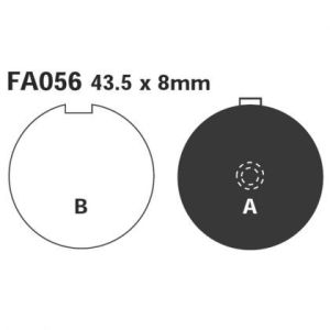 Pastillas de freno EBC FA056