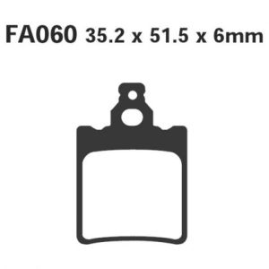 Pastillas de freno EBC FA060