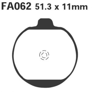 Pastillas de freno EBC FA062