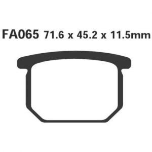Pastillas de freno EBC FA065