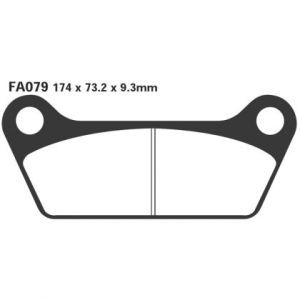 Pastillas de freno EBC FA079