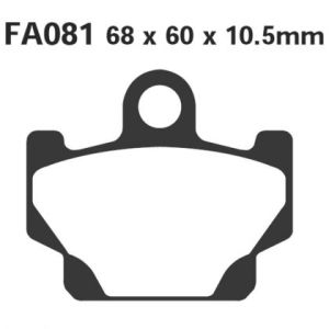 Pastillas de freno EBC FA081
