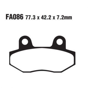 Pastillas de freno EBC FA086/2