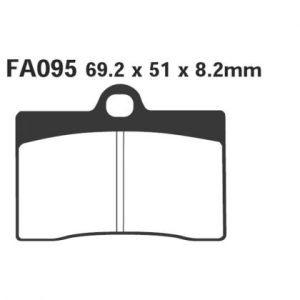 Pastillas de freno EBC FA095