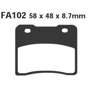 Pastillas de freno EBC FA102