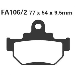 Pastillas de freno EBC FA106/2TT