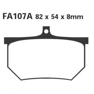 Pastillas de freno EBC FA107A