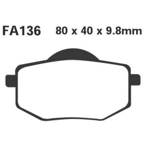Pastillas de freno EBC FA136