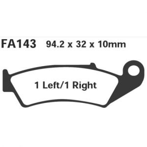 Pastillas de freno EBC FA143