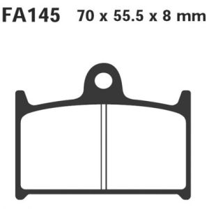 Pastillas de freno EBC FA145