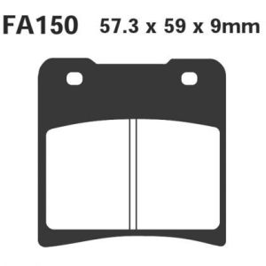 Pastillas de freno EBC FA150