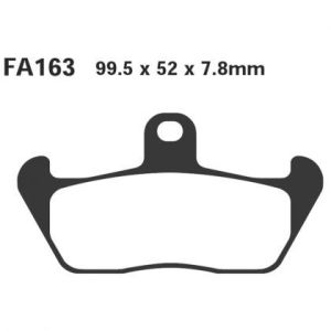 Pastillas de freno EBC FA163