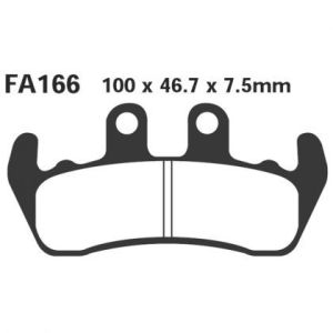 Pastillas de freno EBC FA166