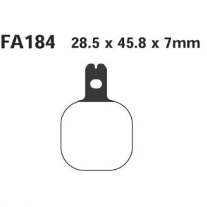 Pastillas de freno EBC FA184