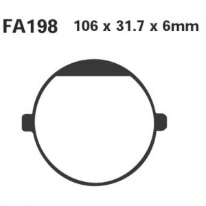 Pastillas de freno EBC FA198