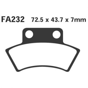 Pastillas de freno EBC FA232TT