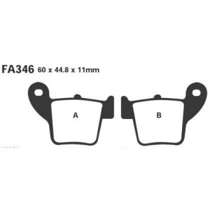 Pastillas de freno EBC FA346TT