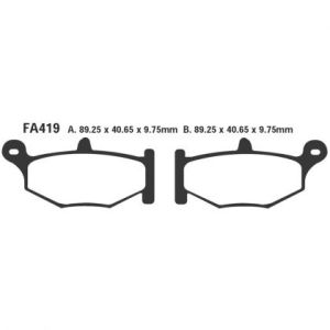 Pastillas de freno EBC FA419
