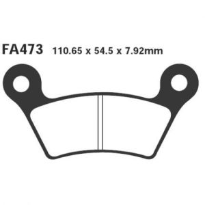 Pastillas de freno EBC FA473