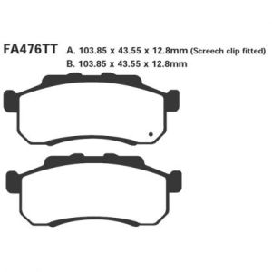 Pastillas de freno EBC FA476TT
