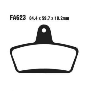 Pastillas de freno EBC FA623HH