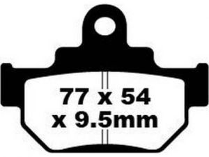Pastillas de freno EBC FA106R