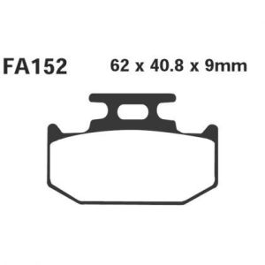 Pastillas de freno EBC FA152R