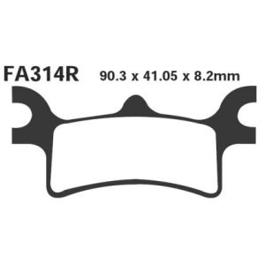 Pastillas de freno EBC FA314R