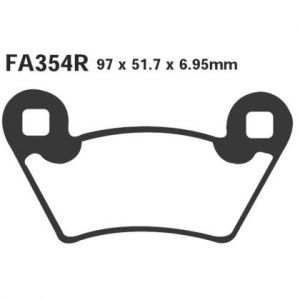 Pastillas de freno EBC FA354R