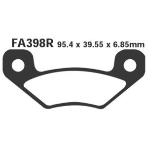 Pastillas de freno EBC FA398R