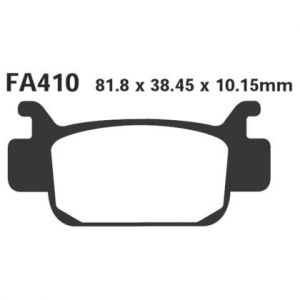 Pastillas de freno EBC FA410R