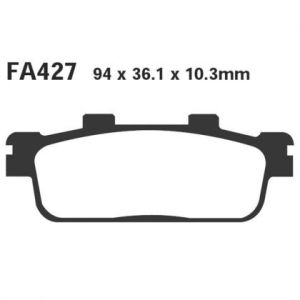 Pastillas de freno EBC FA427R