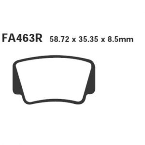 Pastillas de freno EBC FA463R