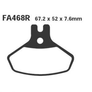 Pastillas de freno EBC FA468R