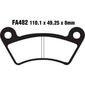 Pastillas de freno EBC FA482R