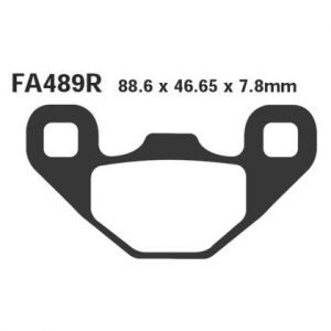 Pastillas de freno EBC FA489R