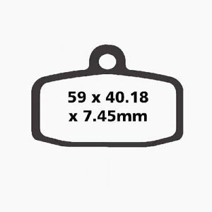 Pastillas de freno EBC FA612R