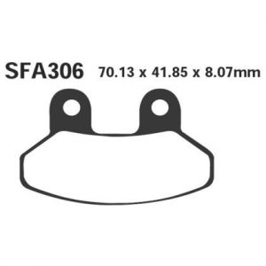 Pastillas de freno EBC SFA306