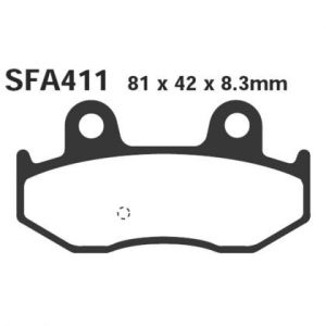 Pastillas de freno EBC SFA411