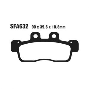 Pastillas de freno EBC SFA632