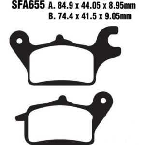 Pastillas de freno EBC SFA655