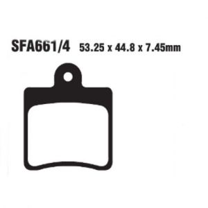 Pastillas de freno EBC SFA661/4