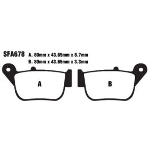 Pastillas de freno EBC SFA678