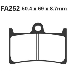 Pastillas de freno EBC SFA252