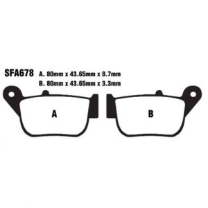 Pastillas de freno EBC SFA678HH