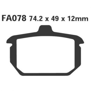 Pastillas de freno EBC FA078HH